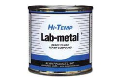 Hi-Temp Lab Metal&reg; - Permanent Repair Compound - Withstands 1000&deg;F